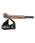 LEKI μπαστούνια - SPIN 100-130 cm - γκρί/μαύρο