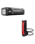 KNOG σετ φώτων - BLINDER PRO 700/PLUS 20 - μαύρο/κόκκινο