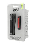 KNOG σετ φώτων - BLINDER PRO 700/PLUS 20 - μαύρο/κόκκινο