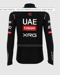 PISSEI μονωμένα μπουφάν - UAE TEAM EMIRATES - XRG 2025 GIACCA PRIMAPELLE OFFICIAL - μαύρο