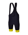 SANTINI κοντά παντελόνια με τιράντες - TOUR DE FRANCE - BIB SHORTS - μαύρο