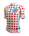 SANTINI κοντομάνικες φανέλα - TOUR DE FRANCE - POLKA DOT JERSEY - πολύχρωμο