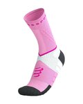 COMPRESSPORT κάλτσες κλασικές - ULTRA TRAIL SOCKS V2.0 - ροζ
