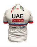 PISSEI κοντομάνικες φανέλα - UAE TEAM EMIRATES 2024 CHAMPION SLOVENIA REPLICA JR - λευκό