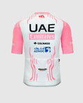 PISSEI κοντομάνικες φανέλα - UAE TEAM EMIRATES REPLICA GIRO D'ITALIA 2024 - λευκό/ροζ