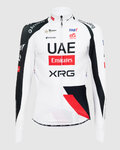 PISSEI θερινές μακρυμάνικες φανέλες - UAE TEAM EMIRATES - XRG 2026 REPLICA - λευκό/κόκκινο/μαύρο