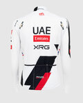 PISSEI θερινές μακρυμάνικες φανέλες - UAE TEAM EMIRATES - XRG 2026 REPLICA - λευκό/κόκκινο/μαύρο