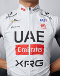 PISSEI γιλέκα - UAE TEAM EMIRATES 2025 - λευκό/μαύρο