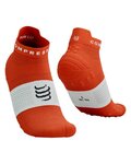 COMPRESSPORT καλτσάκια - PRO RACING SOCKS V4.0 RUN - κόκκινο