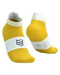 COMPRESSPORT καλτσάκια - PRO RACING SOCKS V4.0 RUN - κίτρινο