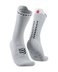 COMPRESSPORT κάλτσες κλασικές - PRO RACING SOCKS V4.0 ULTRALIGHT BIKE - γκρί