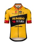 AGU κοντομάνικες φανέλα - JUMBO-VISMA 2023 WOUT VAN AERT - μαύρο/κίτρινο