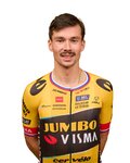 AGU κοντομάνικες φανέλα - JUMBO-VISMA 2023 PRIMOZ ROGLIC - μαύρο/κίτρινο