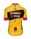 AGU κοντομάνικες φανέλα - JUMBO-VISMA 2023 PRIMOZ ROGLIC - μαύρο/κίτρινο