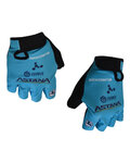 GIORDANA γάντια με κοντά δάχτυλο - ASTANA 2018 - γαλάζιο