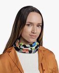 BUFF μαντήλι λαιμού - COOLNET UV® ENDI - πράσινο/πορτοκαλί/μαύρο/μπλε/λευκό