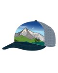 BUFF καπέλα - TRUCKER KRIVÁŇ - γκρί/πράσινο/μπλε