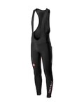 CASTELLI μακριά παντελόνια με τιράντες - MENO 2 WINTER - μαύρο