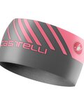 CASTELLI κεφαλόδεσμοι - ARRIVO 3 THERMO - ροζ/γκρί