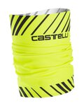 CASTELLI μαντήλι λαιμού - ARRIVO 3 THERMO - μαύρο/κίτρινο