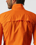 CASTELLI αδιάβροχα μπουφάν - EMERGENCY RAIN 2 - πορτοκαλί