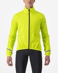 CASTELLI αδιάβροχα μπουφάν - EMERGENCY RAIN 2 - κίτρινο