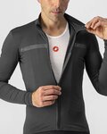 CASTELLI χειμερινές μακρυμάνικες φανέλες - PRO THERMAL - ανθρακί