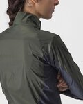 CASTELLI αντιανεμικά μπουφάν - SQUADRA STRECH LADY - πράσινο