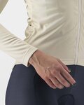 CASTELLI χειμερινές μακρυμάνικες φανέλες - SINERGIA 2 LADY WNT - ιβουάρ