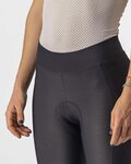 CASTELLI Παντελόνια ¾ χωρίς τιράντες - VELOCISSIMA THERM W - μαύρο