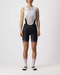 CASTELLI κοντά παντελόνια με τιράντες - GIRO D'ITALIA 2024 W - ροζ/μαύρο