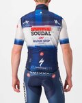 CASTELLI γιλέκα - SOUDAL QUICK-STEP 23 - λευκό/μπλε