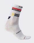 CASTELLI κάλτσες κλασικές - SOUDAL QUICK-STEP 24 - λευκό