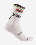 CASTELLI κάλτσες κλασικές - SOUDAL QUICK-STEP 23 - λευκό