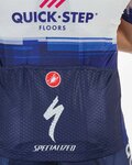 CASTELLI κοντομάνικες φανέλα - SOUDAL QUICK-STEP 23 - λευκό/μπλε