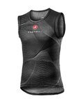 CASTELLI αμάνικα μπλουζάκια - PRO MESH - μαύρο