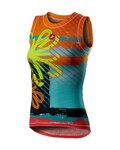 CASTELLI αμάνικα μπλουζάκια - PRO MESH W LADY - πολύχρωμο/κίτρινο
