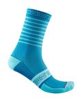 CASTELLI κάλτσες κλασικές - SUPERLEGGERA 12 LADY - μπλε/γαλάζιο