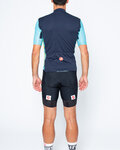 CASTELLI κοντή φανέλα και κοντό παντελόνι - ENTRATA II - μαύρο/μπλε