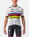 CASTELLI κοντομάνικες φανέλα - QUICK-STEP 2022 COMPETIZIONE - ιριδίζον/λευκό