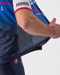 CASTELLI κοντομάνικες φανέλα - QUICK-STEP 2022 COMPETIZIONE - μπλε/λευκό