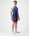 CASTELLI κοντομάνικες φανέλα - QUICK-STEP 2022 COMPETIZIONE - μπλε/λευκό