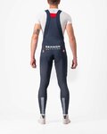 CASTELLI μακριά παντελόνια με τιράντες - QUICK-STEP 2022 - μπλε