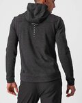 CASTELLI φούτερ - MILANO FZ FLEECE - μαύρο