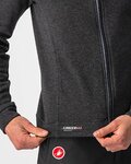 CASTELLI φούτερ - MILANO FZ FLEECE - μαύρο