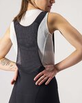 CASTELLI κοντά παντελόνια με τιράντες - PREMIO W LADY - μαύρο