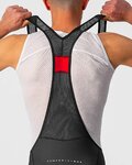 CASTELLI κοντά παντελόνια με τιράντες - COMPETIZIONE KIT - κίτρινο/μαύρο