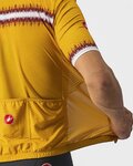 CASTELLI κοντομάνικες φανέλα - GRIMPEUR - κίτρινο
