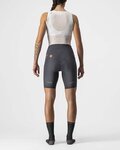 CASTELLI κοντά παντελόνια χωρίς ιμάντες - VELOCISSIMA 3 LADY - γκρί/ασημένιο/ροζ