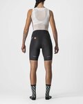 CASTELLI κοντά παντελόνια χωρίς ιμάντες - VELOCISSIMA 3 LADY - μαύρο/γαλάζιο